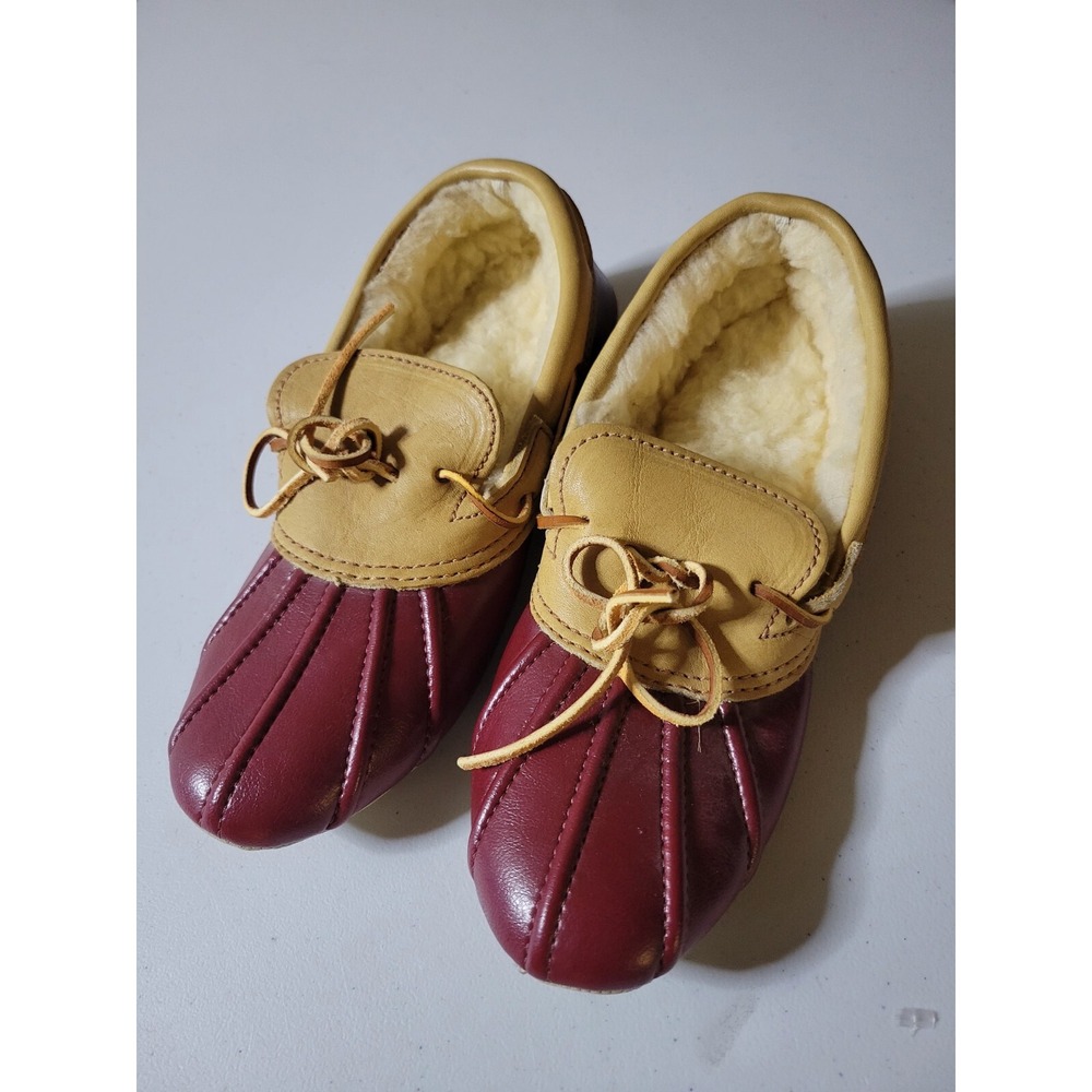 Kids Moccasin‎ Slipper Youth Size 5 Sioux Mox